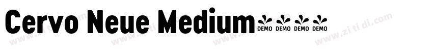 Cervo Neue Medium字体转换 Cervo Neue Medium字体转换